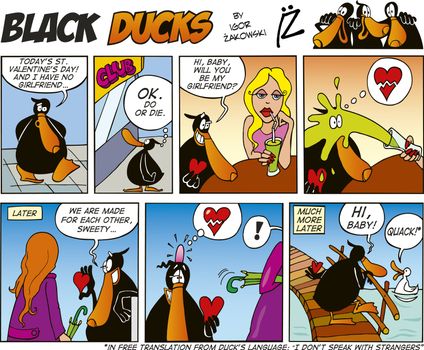 Black Ducks Comic Strip episode 39