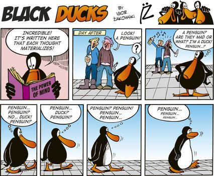 Black Ducks Comic Strip episode 44