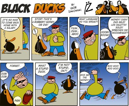 Black Ducks Comic Strip episode 46