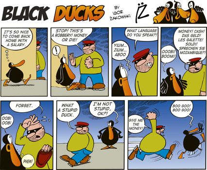Black Ducks Comic Strip episode 46