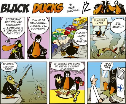 Black Ducks Comic Strip episode 48