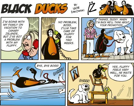 Black Ducks Comic Strip episode 50