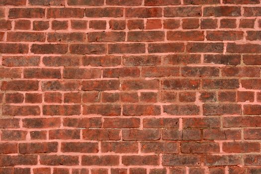 A Red brick wall texture