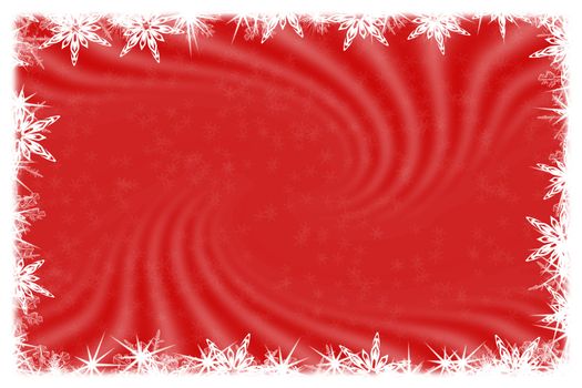 Christmas background. Elements of a snow, snowflakes, an ice