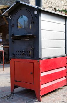 Oven made for cooking tigelle and pizza