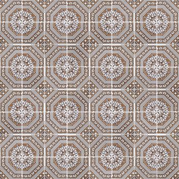 Seamless tile pattern of ancient ceramic tiles.