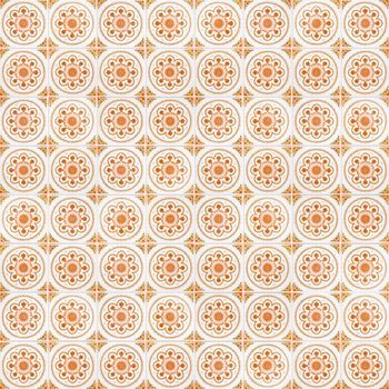 Seamless tile pattern of ancient ceramic tiles.