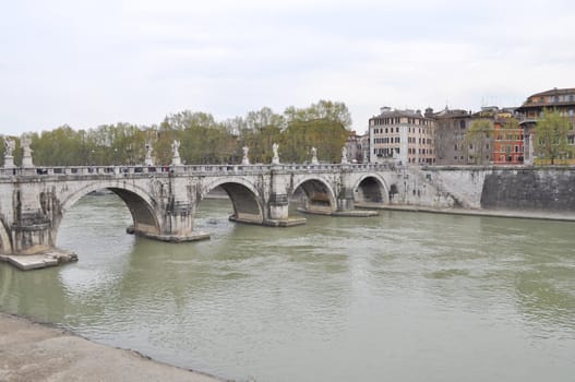 View of the city of Rome, Italy
