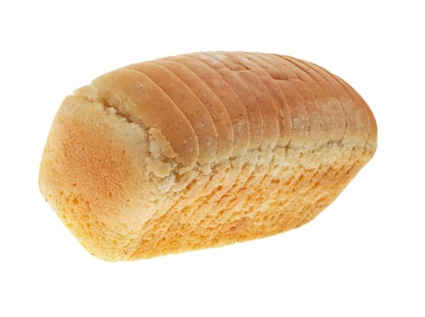 Loaf of bread. It is isolated on a white background.