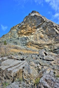 Crimean mountains. Picturesque mountains, Crimea, Ukraine