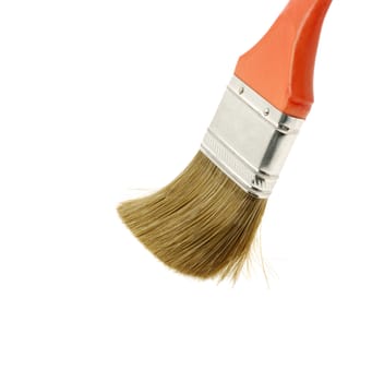 Painting brush. The tool for painting. It is isolated on a white background