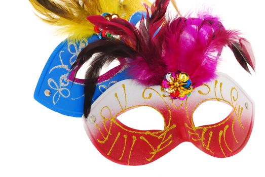 Mask. Carnival the mask is isolated on a white background