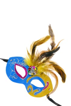 Mask. Carnival the mask is isolated on a white background
