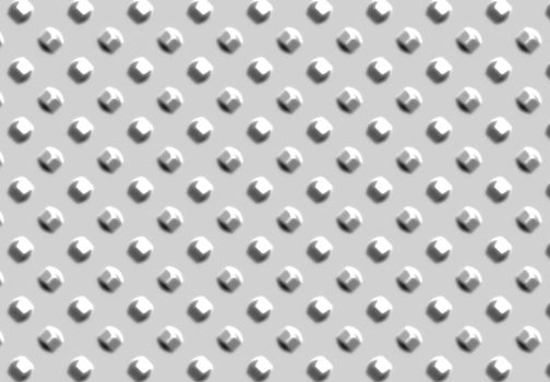Hrome metal background with elements 3D 