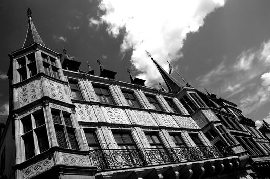 Architecture in Belgium taken with a Nikon.