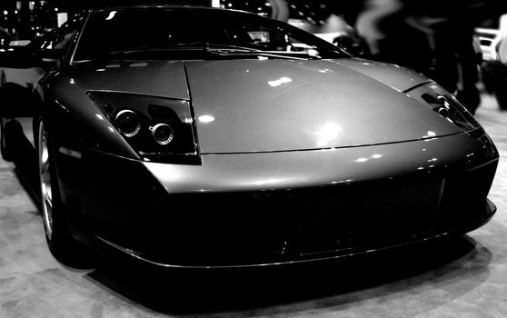 An expensive car from the 2005 Autoshow.