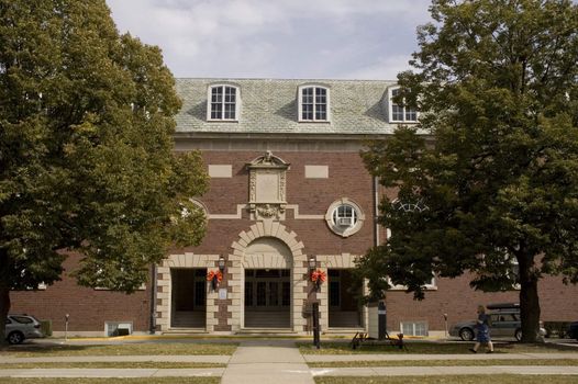 University of Illinois in Champaign - Huff Hall.