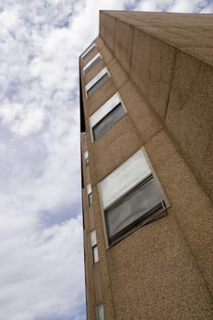 An apartment building in Champaign, IL.