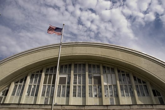 University of Illinois in Champaign - Armory building.