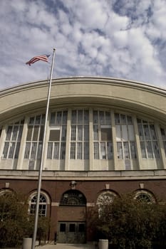 University of Illinois in Champaign - Armory building.