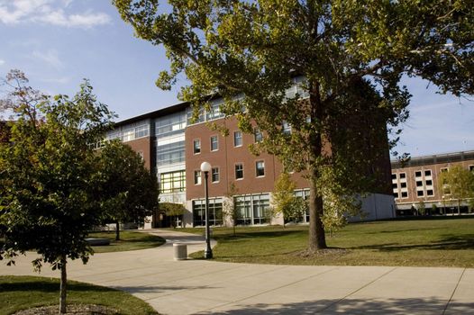 University of Illinois in Champaign - NCSA Building.