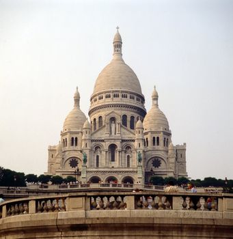 Cathedral Sacre Coeur in Paris