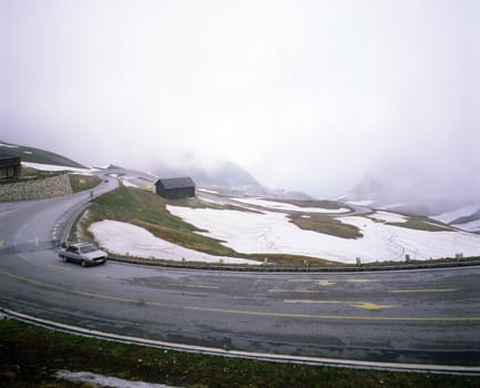Alpine Road in Austria