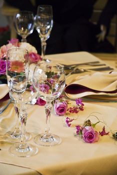 Beautiful wedding table 