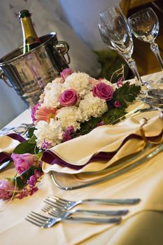 Beautiful wedding table 