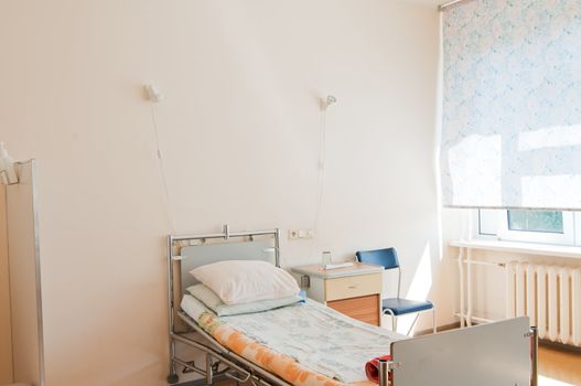 Shot of hospital ward, interior, clean, clinic