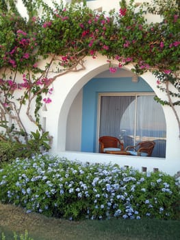 One of the hotels of Sharm El Sheikh, Egypt