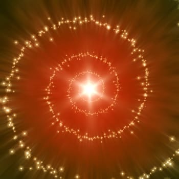 An image of a nice star spiral background