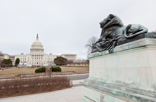 United States Capitol Building in Washington DC