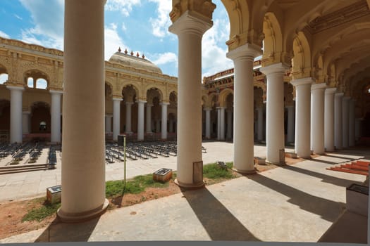 Tirumalai Nayak Palace. Madurai, Tamil Nadu, India