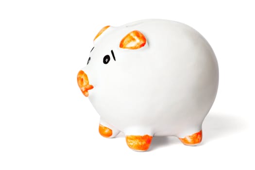 Piggy bank  isolated on white background