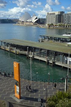 Opera House at Circular Quay in Sydney, Australia