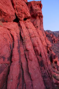 Rock formations at Valley of Fire State Park in Nevada.