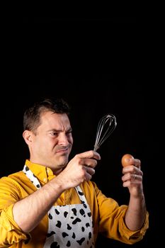 How to whisk an egg, a major challenge
