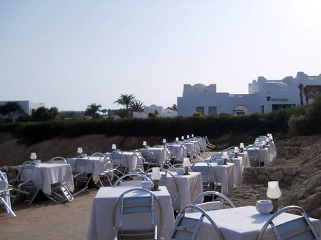 Red sea. One of the hotels of Sharm El Sheikh, Egypt