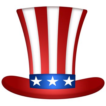 Uncle Sam Hat Illustration