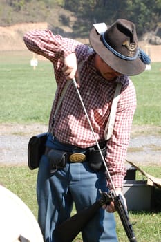 Preparing for the next shot