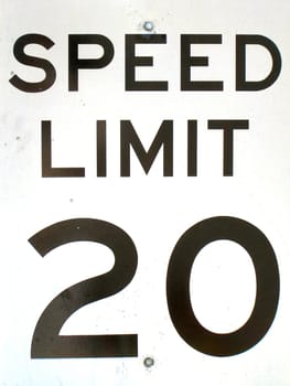 Speed Limit 20