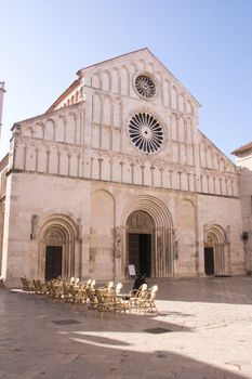 Historic Church of St. Donat in Zadar in Croatia