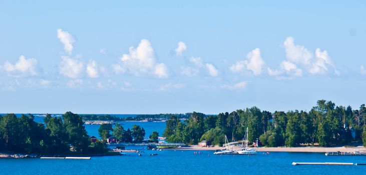 part of the skerry archipelago close to Helsinki