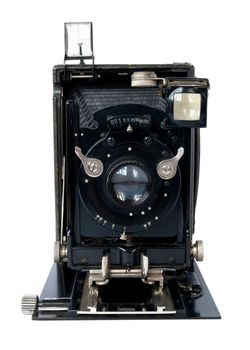 old vintage black camera