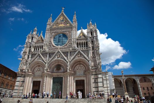 Beautiful church in Siena; Santa Maria della Scala