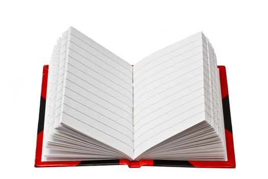 Note book with blank lined paper 