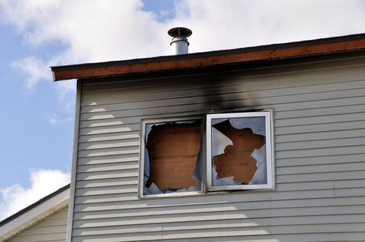 Fire Damage to Apartment Complex 