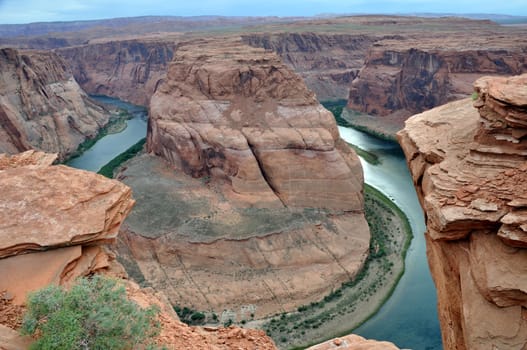 Horseshoe Bend, Arizona at Sunset