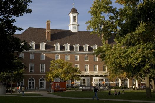 University of Illinois structure, the Illini Union.